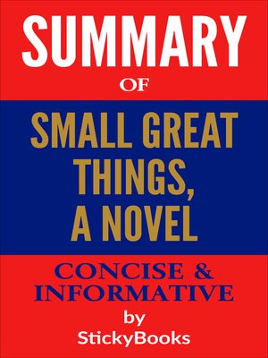 cover image of Summary of "Small Great Things